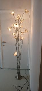 INOX STAANDE halogeen lampjes., Huis en Inrichting, Lampen | Vloerlampen, Ophalen