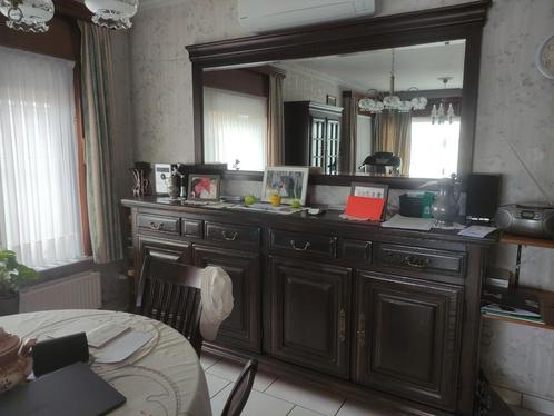 GRATIS zeer degelijke dressoir kast met spiegel, Huis en Inrichting, Complete inboedels, Ophalen
