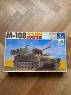 M-108 - 105mm - HOWITZER - BELGISCH LEGER - 1/35, Tank, Italeri, Verzenden, 1:32 tot 1:50
