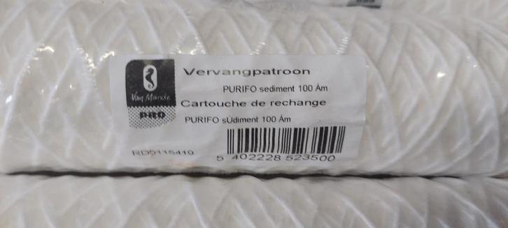 CARTOUCHE DE REMPLACEMENT POUR SÉDIMENTS 100 um - NEUVE, Jardin & Terrasse, Jardin & Terrasse Autre, Neuf, Enlèvement ou Envoi