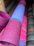 kweekpotten bloempotten 11,5 x 9 cm in mooie kleuren, Enlèvement ou Envoi, Moins de 25 cm, Rond, Comme neuf