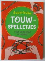 Boek: Superleuke touwspelletjes., Ophalen, Zo goed als nieuw, Knutselen