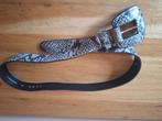 ceinture lezard tons bruns Zara - 92cms, Kleding | Dames, Riemen en Ceinturen, Overige kleuren, 3 tot 5 cm, Zara, 90 tot 100 cm