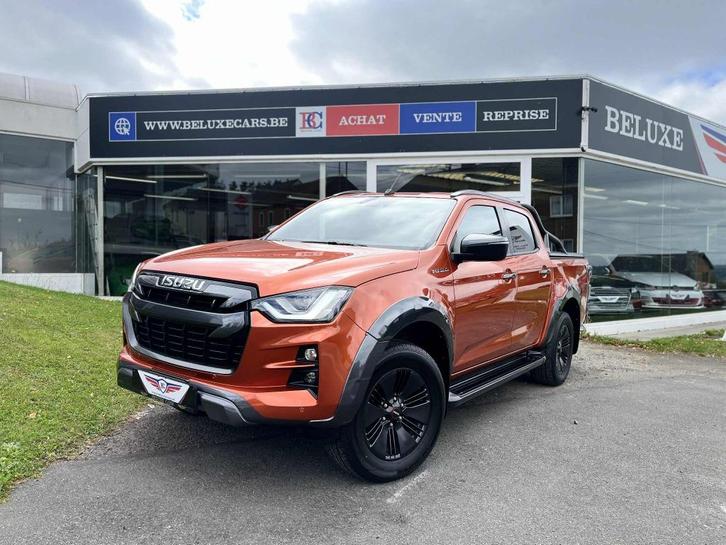 Isuzu D-Max 1.9 Turbo D 4WD V-CROSS*LED*CUIR*CLIM*GPS*CAM*JA, Auto's, Isuzu, Bedrijf, Te koop, D-Max, 4x4, ABS, Achteruitrijcamera