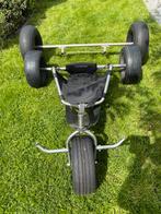 Flexifoil kite-buggy + extra achteras en banden, Ophalen, Gebruikt