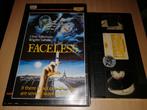 VHS ex-rental - Faceless, Cd's en Dvd's, VHS | Film, Ophalen of Verzenden