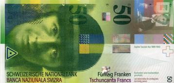 Cash Note Suisse 50 Chf Unc+