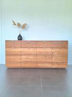 Dressoir + TV meubel Ethnicraft teakhout naturel, Ophalen, Zo goed als nieuw, Teakhout, Met deur(en)