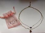 Goudkleurige ketting Ikita Paris, Kunststof, Verstelbaar, Nieuw, Ophalen of Verzenden