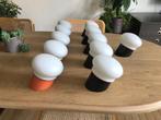11 'Raak' design wandlampen, Huis en Inrichting, Lampen | Wandlampen, Ophalen, Gebruikt, Glas, Modern