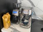 Espressomachine Sage Bambino plus / Sage smart grinder pro, Koffiebonen, Ophalen of Verzenden, Afneembaar waterreservoir, Zo goed als nieuw