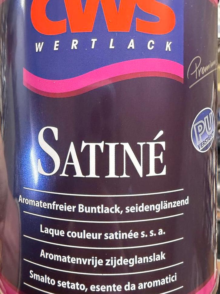 CWS aluminium lak (ral 9006) 0,75liter, Hobby en Vrije tijd, Knutselen, Nieuw, Materiaal, Ophalen of Verzenden