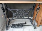 Commode avec pied de machine à coudre - Dessus en chêne, Ophalen