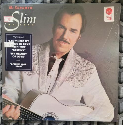 LP Mr. Songman Slim Whitman uit 1981, Cd's en Dvd's, Vinyl | Country en Western, Gebruikt, Ophalen of Verzenden