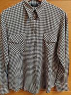 Blouse à carreaux à manches longues — Etam — vintage, Miss etam, Taille 38/40 (M), Enlèvement ou Envoi, Beige