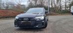 Audi A6 plug-in hybride 55 TFSIe S-Line, Auto's, Audi, Automaat, Parkeerassistent, Leder en Stof, Zwart