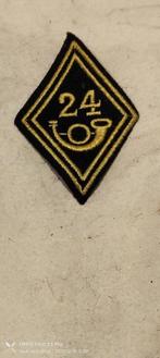 insigne tissu 24 bataillon de chasseurs alpin, Ophalen of Verzenden