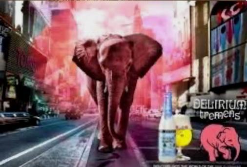 Reclamebord vintage Delirium Tremens - mancave poolhouse new, Verzamelen, Biermerken, Nieuw, Reclamebord, Plaat of Schild, Ophalen of Verzenden