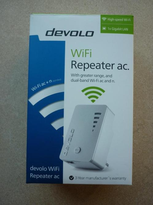 devolo WiFi Repeater ac, Computers en Software, WiFi-versterkers, Zo goed als nieuw, Ophalen