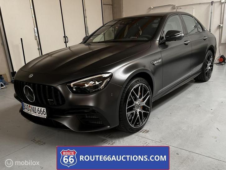 Mercedes-Benz E63S AMG Final Edition | 2023 | Route 66 Aucti, Auto's, Mercedes-Benz, Bedrijf, Te koop, E-Klasse, Benzine, Overige carrosserie