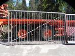 Draaipoort + paal, Tuin en Terras, Tuinpoorten, Ophalen, Gebruikt, 200 cm of meer, IJzer