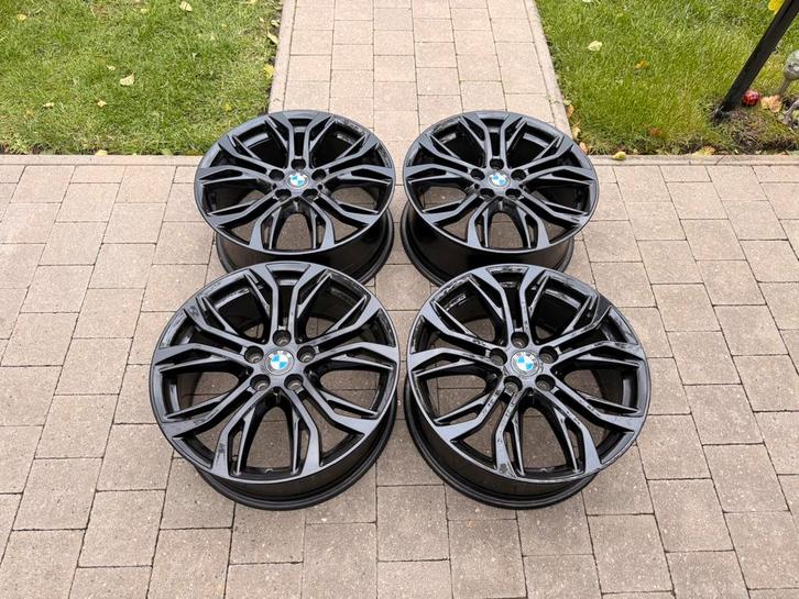 Originele Bmw Style 566 Zwarte Velgen 18inch F48 F39, Auto-onderdelen, Banden en Velgen, Velg(en), 18 inch, Ophalen