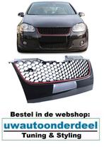 Honingraat Grill Rode Bies Geschikt Voor Vw Golf 5 GTI, Envoi