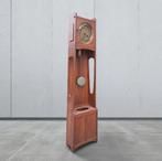 Antieke vintage antieke massief eikenhouten art nouveau-klok, Antiek en Kunst, Ophalen