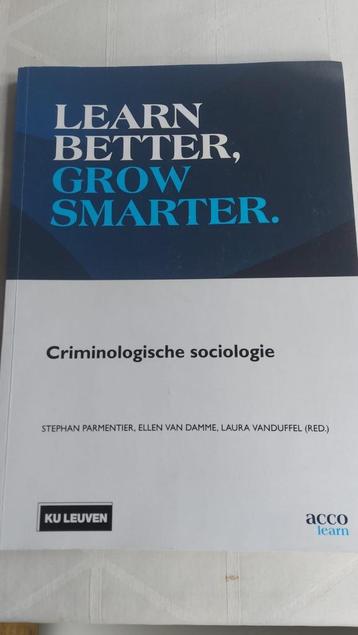 criminologische sociologie acco handboek reader beschikbaar voor biedingen