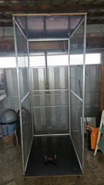 Cage d'elevage perroquet, Ophalen, Aluminium, Broedkooi of Kweekkooi