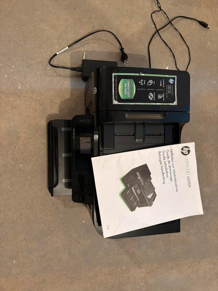 HP Officejet 6500a, Informatique & Logiciels, Imprimantes, Comme neuf, Imprimante à jet d'encre, Fax, Enlèvement