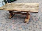heel oude eiken Spaanse tafel 200 cm, Ophalen of Verzenden