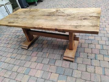 heel oude eiken Spaanse tafel 200 cm beschikbaar voor biedingen