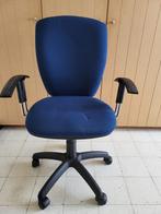 chaise de bureau, Maison & Meubles, Comme neuf, Bleu, Chaise de bureau, Enlèvement