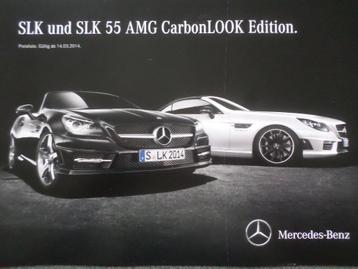 22014 Mercedes SLK & 55 AMG Carbon Look Edition beschikbaar voor biedingen