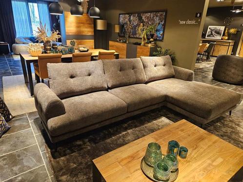 zetel direct beschikbaar links of rechts €1290, Huis en Inrichting, Zetels | Zetels, Nieuw, Hoekbank, Stof, Ophalen