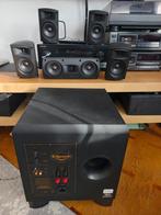 Klipsch Synergy + sub KSW 10, Autres marques, Ensemble surround complet, Comme neuf, Enlèvement