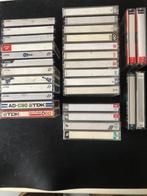 30 cassettebandjes diverse merken., Cd's en Dvd's, Cassettebandjes, Verzenden, Gebruikt, 26 bandjes of meer