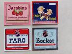 4 oude etiketten bierflesjes (Bockor), Verzamelen, Verzenden