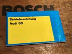 Audi 80 B1 instructieboek handleiding, Ophalen of Verzenden