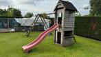 tuinspeelgoed schommel en klimrek, Kinderen en Baby's, Speelgoed | Buiten | Speeltoestellen, Ophalen of Verzenden, Glijbaan