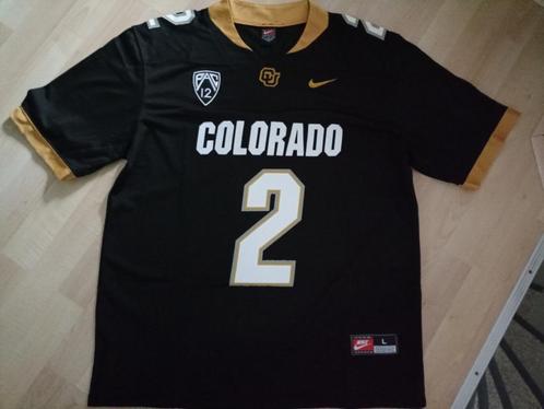 Colorado Buffaloes Jersey Sanders maat: XL, Kleding | Heren, Sportkleding, Nieuw, Overige typen, Maat 56/58 (XL), Zwart, Verzenden