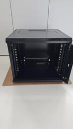Serverkast Excel 9U, Computers en Software, Serverkasten, Ophalen of Verzenden, Zo goed als nieuw, Glas, Geperforeerd