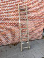 Oude houten ladder 210cm, Doe-het-zelf en Bouw, Ladders en Trappen, Ophalen, Gebruikt, Ladder, 2 tot 4 meter
