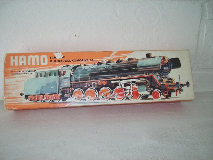 MARKLIN HAMO STOOMLOCOMOTIEF DB 44690, Hobby en Vrije tijd, Modeltreinen | H0, Zo goed als nieuw, Locomotief, Gelijkstroom, Märklin