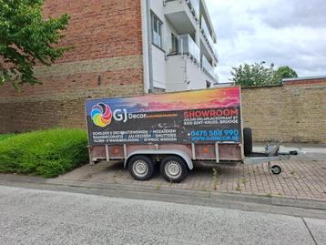 remorque à vendre, Enlèvement, Utilisé