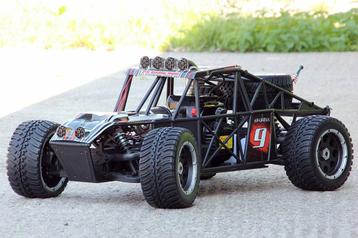 Grote RC Benzine Buggy Schaal 1:5. 86cm Lang! 4Pk. 80 km/h., Enlèvement ou Envoi, Neuf, Essence, RTR (Ready to Run)
