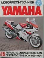 Yamaha FZR600, 750 & 1000 1987-1994 werkplaatsboek *NL NIEUW, Motoren, Ophalen of Verzenden, Yamaha