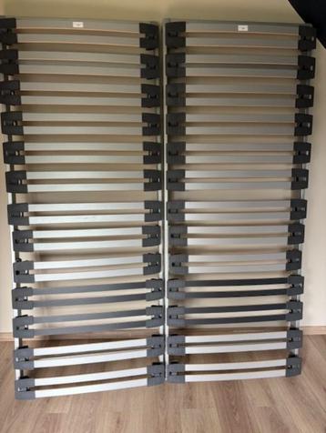 2 lattenbodems Ergosleep elk 80x200, Huis en Inrichting, Slaapkamer | Matrassen en Bedbodems, Ophalen, Eenpersoons, Zo goed als nieuw