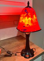 Tafellamp Murano styl H 53 cm dia kap 25 cm, Antiquités & Art, Antiquités | Éclairage, Enlèvement
